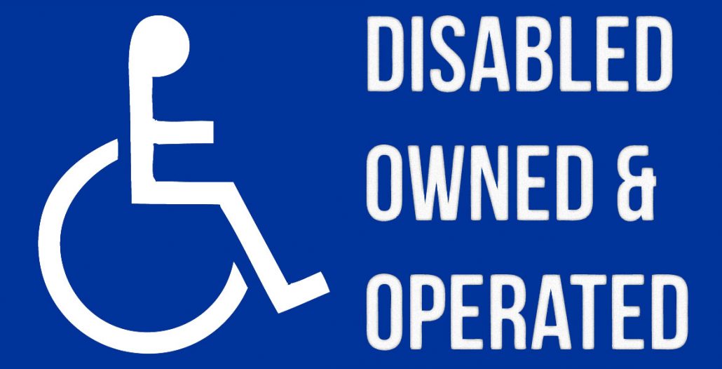 blue placard