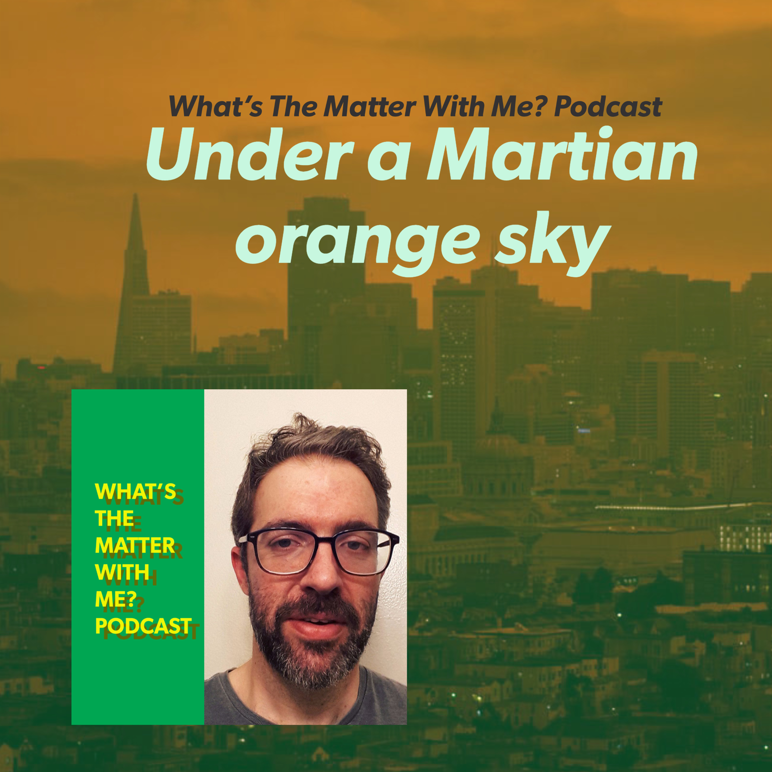 Under a Martian orange sky