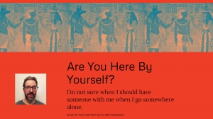 are you here by yourself? cover